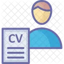 Job Profile Job Applicant Resume Icon