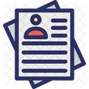 Job Profile Job Application Resume Icon