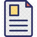 Job Profile Job Application Resume Icon