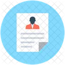 Job Profile Job Application Resume Icon