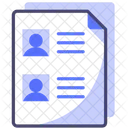 Job Profile  Icon