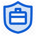 Job Protection Job Security Shield Icon
