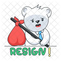 Job Resign  Icon