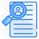 Job Search Magnifying Find Icon