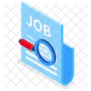 Job Search Job Research Search For Job Icon