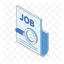 Job Search Job Recruitment Icon