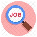 Job Search Job Find Job Look Icon