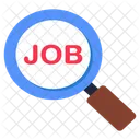 Job Search Job Find Job Look Icon