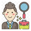 Job Seeker Male Icon