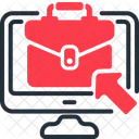 Job Seeking Recruitment Resume Icon