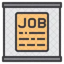 Signboard Paper Application Job Signboard Job Board Icon
