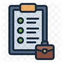 Jobdesk Work Clipboard Icon