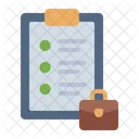 Jobdesk Work Clipboard Icon