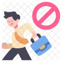 Work Stop Worker Icon