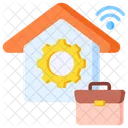 Jobs Zuhause Haus Symbol