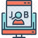 Stellensuche Jobs Suche Symbol