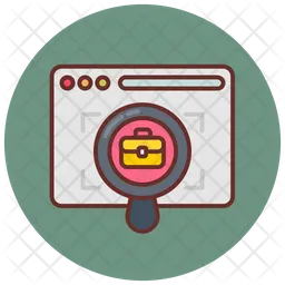 Arbeitssuche  Symbol