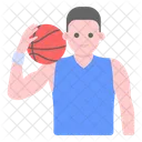 Jogador de basquete  Ícone