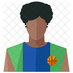 Jogador de basquete  Ícone