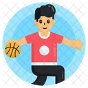 Jogador de basquete  Ícone