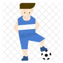 Jogador Futebol Treinador Icon