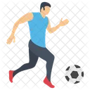 Jogador De Futebol Jogador De Futebol Jogo Olimpico Ícone