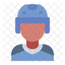 Jogador De Hoquei Atleta Avatar Icon