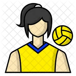 Jogador de voleibol  Ícone