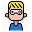 Jogo Desenho Animado Diversao Ícone