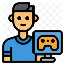 Jogador Avatar Ocupacao Ícone