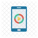 Celular Player Dispositivo Ícone