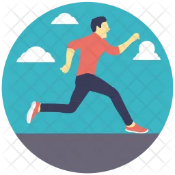 Jogging  Icon