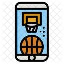 Jogo de basquete  Ícone