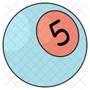 Bola De Sinuca Jogo De Bilhar Bola Branca Ícone