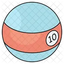 Bola De Sinuca Jogo De Bilhar Bola Branca Ícone