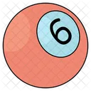 Bola De Sinuca Jogo De Bilhar Bola Branca Ícone