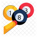 Jogo de bilhar  Ícone