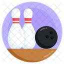 Jogo de boliche  Ícone