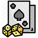 Jogo De Cartas Apostas Jogos De Azar Ícone