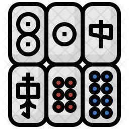 Jogo de mahjong  Ícone