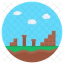 Jogo de tijolos  Ícone