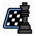 Jogo De Xadrez Xadrez Estrategia Ícone