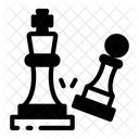 Jogo De Xadrez Taticas Brinquedo Ícone