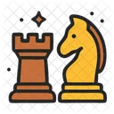 Jogo De Xadrez Xadrez Estrategia Ícone