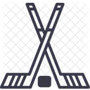 Jogo Gelo Hoquei Ícone