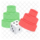 Ludo Jogo Acessorio Icon
