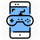 Entretenimento De Jogos Aplicativo De Jogos Controlador De Jogo Ícone