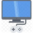 Jogo De Televisao Jogo De Tv Televisao Ícone