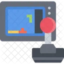 Jogo De Tv Icone Vetor Ícone