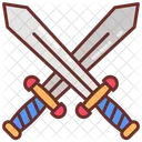 Jogos Competitivos Jogo De Espada Jogo De Batalha Ícone
